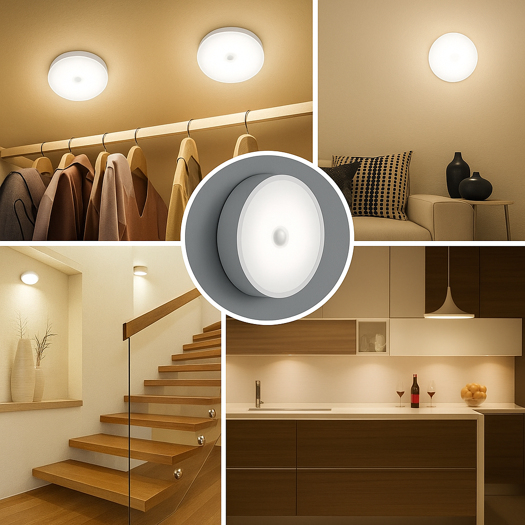 LED Motion Sensor Light (Rechargeable)