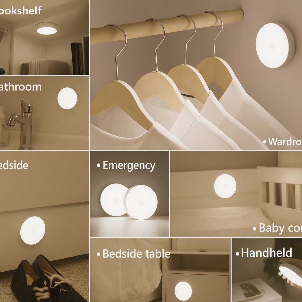 LED Motion Sensor Light (Rechargeable)